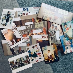 Norman Rockwell Envelopes and Postcards
